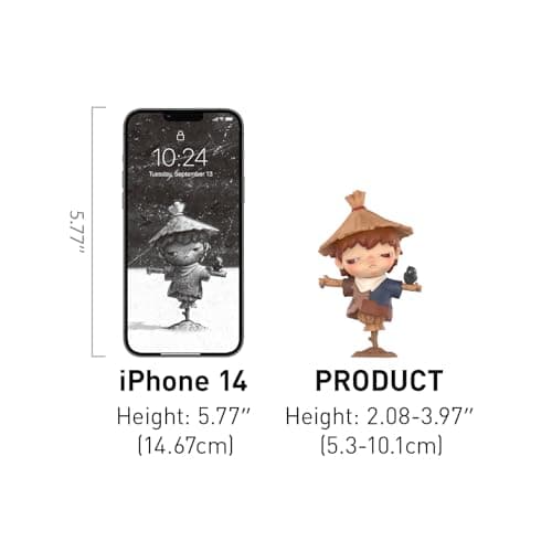 POP MART Hirono Mime Series Figures Random Design Action Figures Collectible Toys for Girls and Boys Home Decorations
