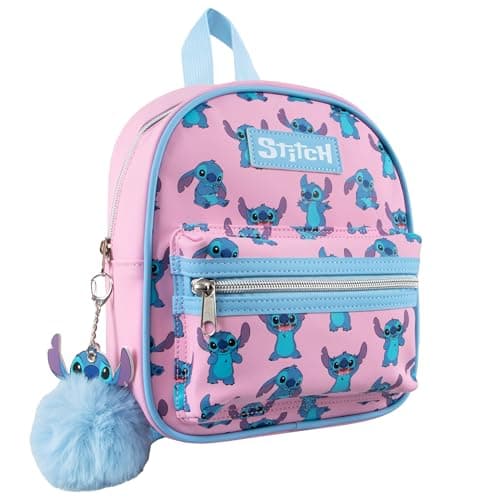 Disney Stitch Mini Backpack | Girls Small Rucksack | Pink  
Disney Stitch Mini Backpack | Girls Mini Backpack | Pink  
D