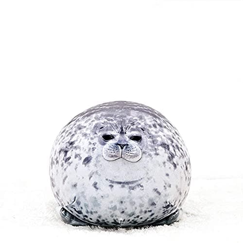 ETAOLINE Small Seal Pillow for Kids and Adults as Soft Bed Companion and Comfort Toy