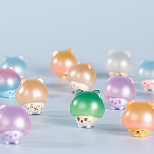 BEEMAI Mushroom Cat Collectible Toys for Cats
| BEEMAI Blind Pack Cute Mushroom Cat Gifts for Children
| BEEMAI Random