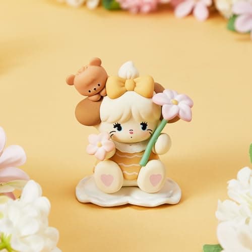 MINISO Mikko Flower Series Blind Box Figure Random Design Home Decor Gift for Adults