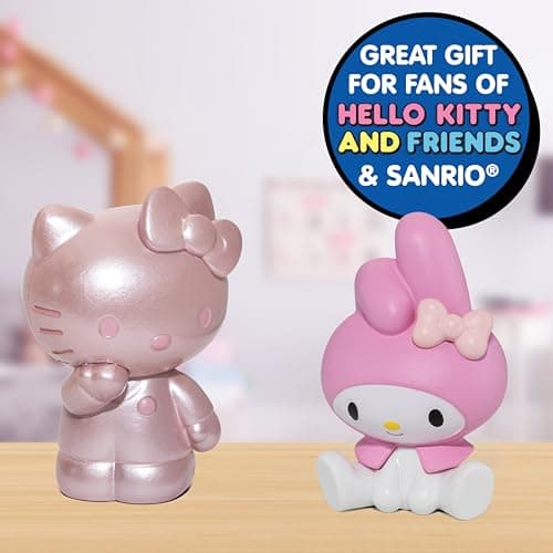 Hello Kitty and Friends Mystery Blind Box, Collectible Sanrio Mini 2" Figure for Kids - Gift Idea - Styles May Vary