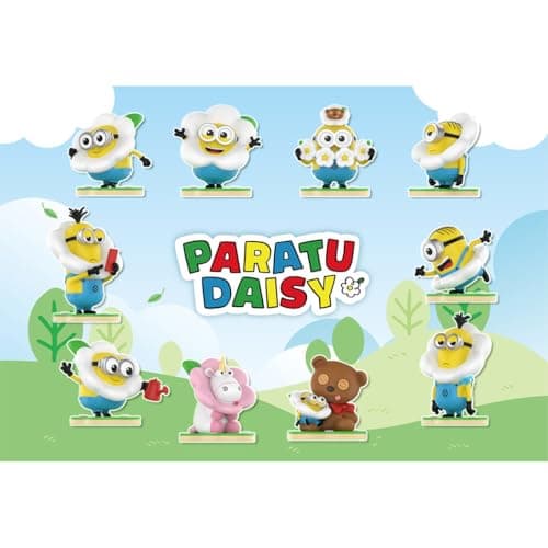 MINISO Minions Collection Flower Garden Surprise Blind Box Figure for Home Decor Lovers (Random One Figure)  
MINISO Min