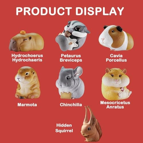 BEEMAI Cute Zoo Series Blind Box for Kids Collectors
| BEEMAI Pocket Cute Zoo Series Blind Box Mini Collectibles for Te