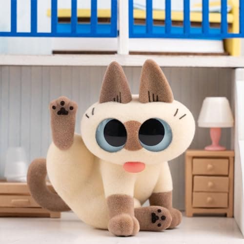 BEEMAI Nobeko Azukisan's Daily Series 2 Rescue Cat Collectible Toys for Adult Collectors
| BEEMAI Nobeko Azukisan's Dai