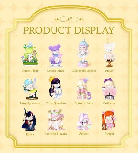 ROBOTIME Nanci Blind Box Surprise Action Figure (Museum of Fantasy) Creative Gifts for Collectors (1PC) Kawaii Random Ar