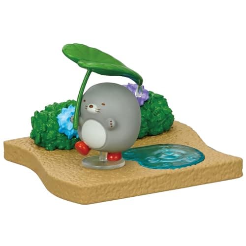 Re-Ment Sumikko Gurashi Walking on a Rainy Day Blind Box for Home Decor Lovers - Includes 1 of 8 Collectible Mini Figuri