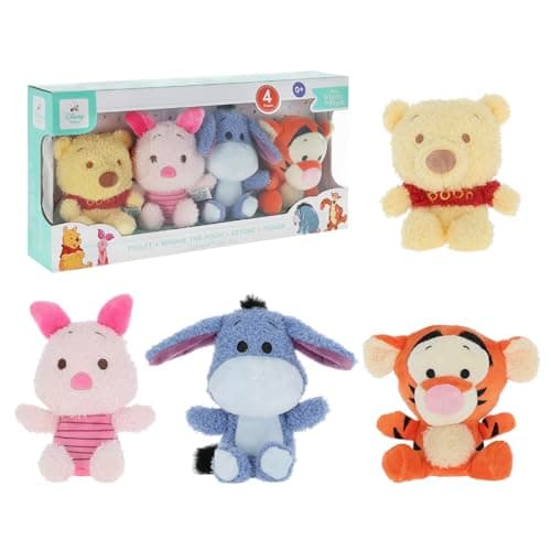 Disney Baby Winnie The Pooh 4 Piece Cuteeze Gift Set for Kids
| Winnie The Pooh Plush Collector Set for Baby
| Baby Gif