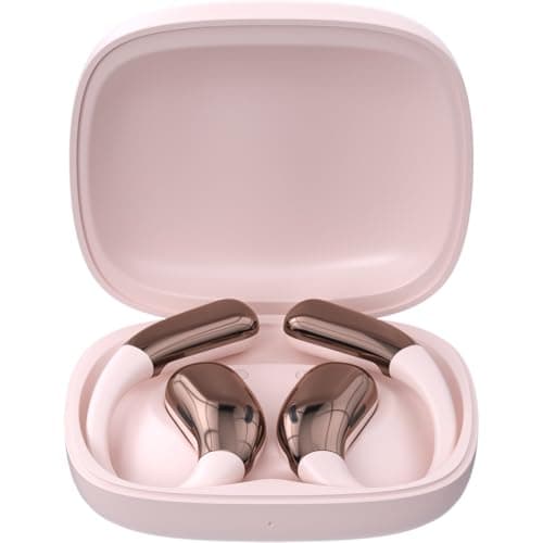 AI Language Translator Earbuds A38 Pink for Travel Business & Learning 144 Languages Real-time Translation iOS & Android