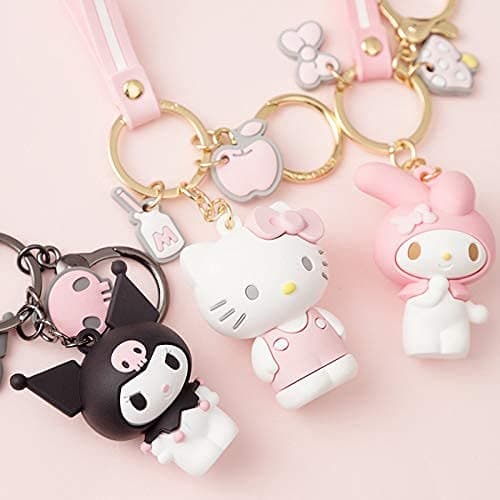 Hello Kitty Kawaii Anime Keychain, Cute Keychain, My Melody