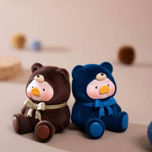 Lulu The Piggy Bear Mini Bean Blind Box Figures for Kids Festive Birthday Gifts