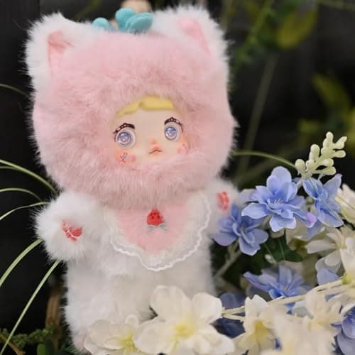 Nommi Interesting Fruits Series Plush Blind Box Toy for Kids Collectible Cute Figures 1PC (1 of 7 Possible Styles) Happy