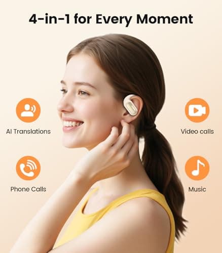 AI Translation Earbuds Real Time 164 Languages Translator Earbuds for Travel Business RecycledBluetooth Earphones Global