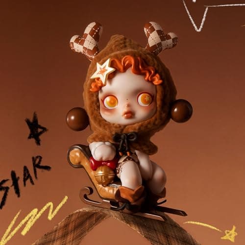 POP MART SKULLPANDA Wishing Time Series Blind Box Figures, Home Decorations, Collectible Toys, Surprise Design Action Fi