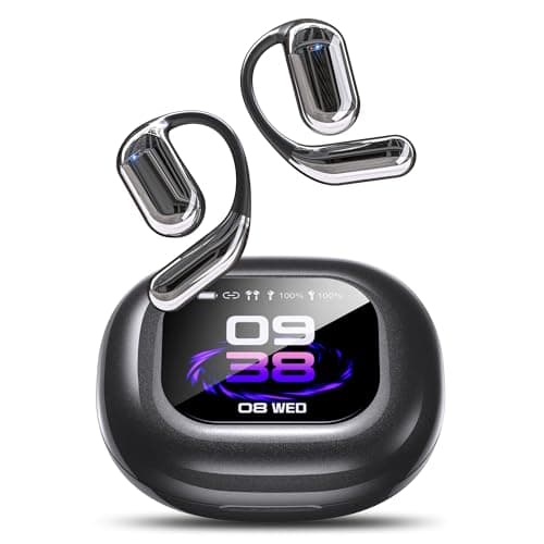 EUQQ AI Language Translation Earbuds, 144 Languages & Accents Bluetooth 5.4 Headphones for Travel Business Learning, Sil