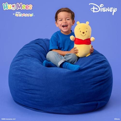 Squishmallows Disney Original Winnie The Pooh HugMees 10-Inch Ultra Soft Plush Toy for Kids & Adults - Medium Size