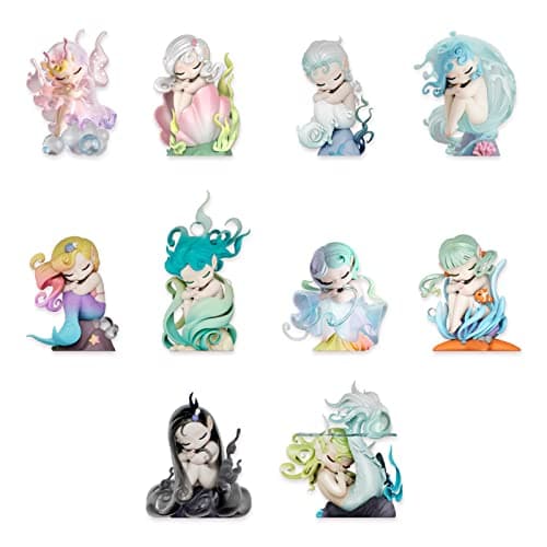 52TOYS Sleep Sea Elves Series Collectible Action Figure for Desk Gift Birthday Party Holiday |3 Inch