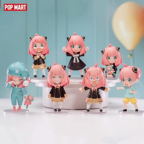 POP MART Spy × Family Anya's Daily Life Series Figures, Random Design Action Figures Collectible Toys for Boys and Girls