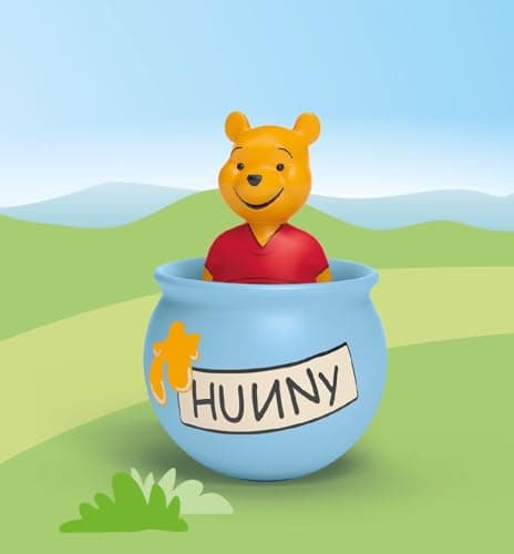 Playmobil Junior Winnie The Pooh Disney Counter Balance Honey Pot for Kids Construction Play 16001 Hot Trend Toy