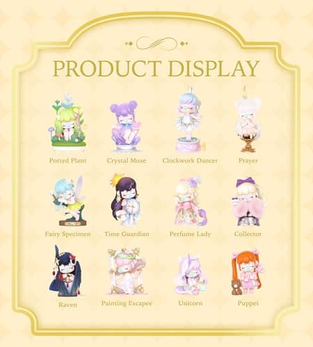 Rolife Nanci Blind Box-Fantasy Museum Series, Creative Gifts for Kids/Collecionists, Random 1PC Action Figure Box