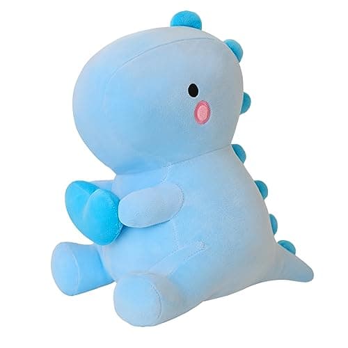 SQEQE Dinosaur Stuffed Animal for Her Boys Girls Girlfriend, Valentine Day Sweet Romantic Anniversary Birthday Gift(Pink