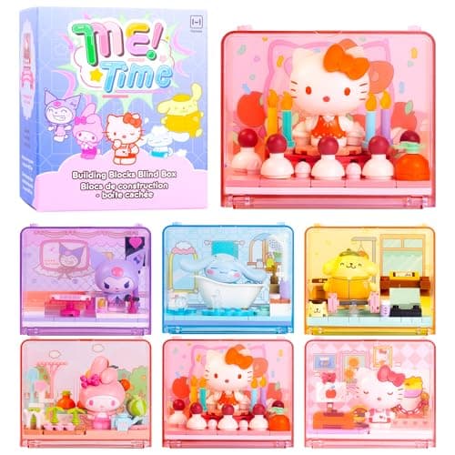 Hamee Sanrio Hello Kitty and Friends Building Blocks Blind Box - Cute Me Time Gift for Adults and Kids
| Hamee Sanrio H