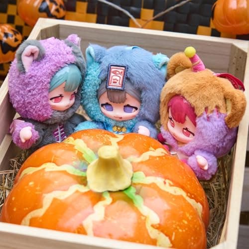 CALEMBOU Kawaii 7'' Eve Lynna Plush Doll Blind Box Strange Park Series Christmas Birthday Gifts