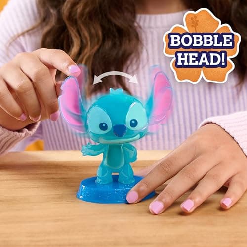 Just Play Disney Stitch Collectible |75-inch Blue Alien Bobblehead Figure for Kids Ages 3 Up