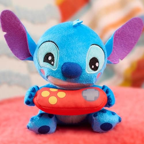 Disney Stitch That's So Soft Small Gamer Stitch Plush, 7 Inch Plush, Stuffed Animal, Kids' Toy for Ages 2 Up