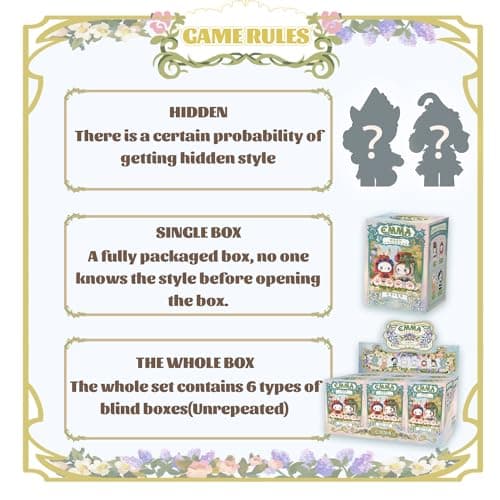 Studio Emma Secret Forest Garden Dating Series Blind Box for Collectors as Birthday Gifts