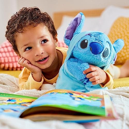 Disney Store Official Babies Collection: Stitch Plush in Swaddle - Soft Toy for Babies - Perfect Gift for Kids and Fans
