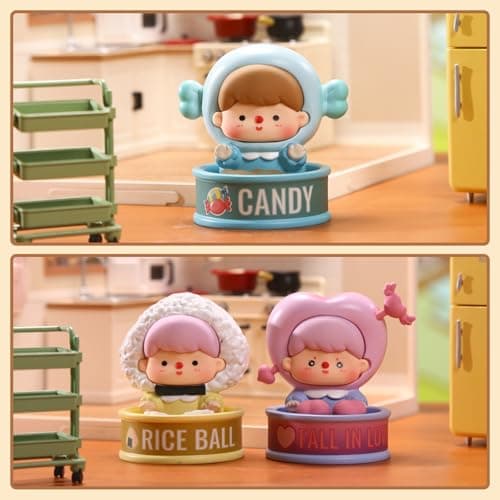 **Mystery Box Blind Box Bento Baby Figures Adorable Gift for Kids Birthday Party**
| **Blind Box Bento Baby Figures Ran