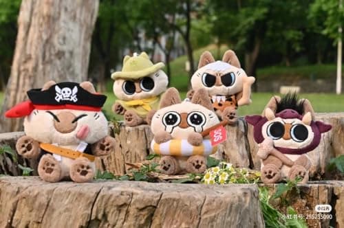Nobeko Azukican Daily Life Series2 Cat Blind Box Figures for Cat Lovers as Birthday Gift