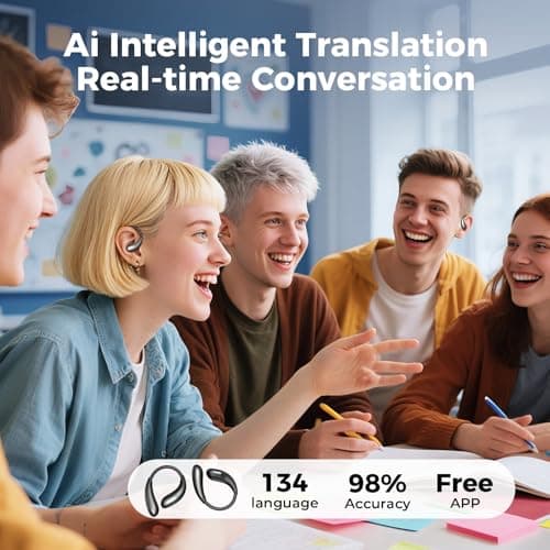 MINISO MS206 AI Translation Earbuds for Travel, Business, and Learning  
MINISO MS206 AI Translation Earbuds for iPhone