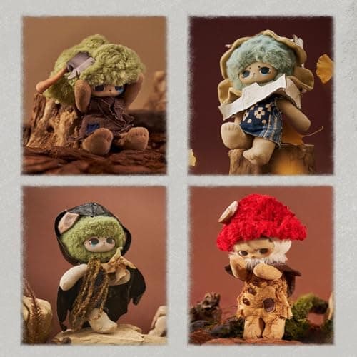 CALembrosu Plush Doll Blind Box, 8'' Forest Whispers Series Stuffed Animal Plush Toys, Kawaii 1 of 6 Possible Mystery Co