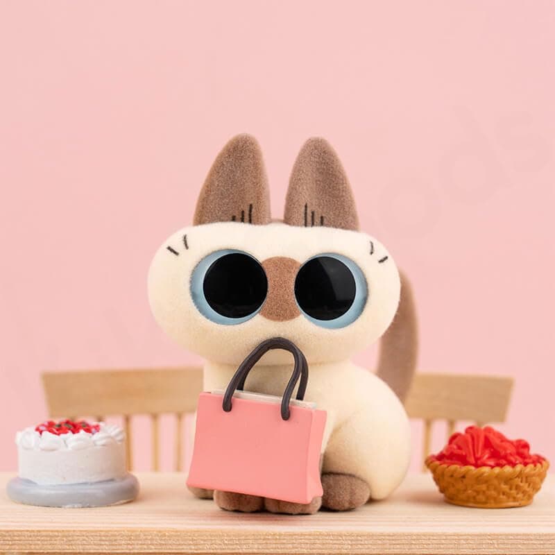 Nobeko Azukican Daily Life Series2 Cat Blind Box Figures for Cat Lovers as Birthday Gift
