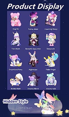 ROBOTIME Nanci Blind Box Action Figure Popular Collectible Toy Kawaii Room Decor Gift (Dream)