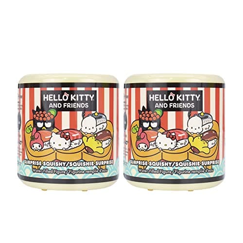 Hamee Sanrio Hello Kitty and Friends Cute Water Filled Surprise Capsule Squishy Toy - Birthday Gift Bag
| Hamee Sanrio