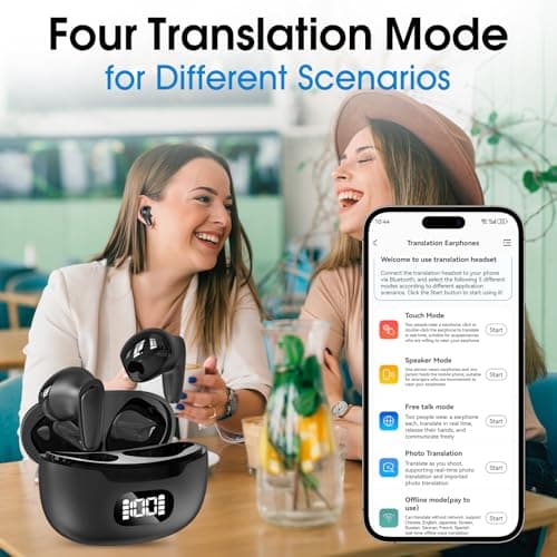 High-Quality Language Translation Earbuds for Travelers During International Trips
| Best-Selling Language Translation