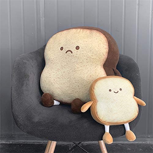 Toast Bread Golden Food Plush Toy Pillow for Kids and Adults
| Toast Bread Pillow Soft Cute and Funny Food Plush for Ho