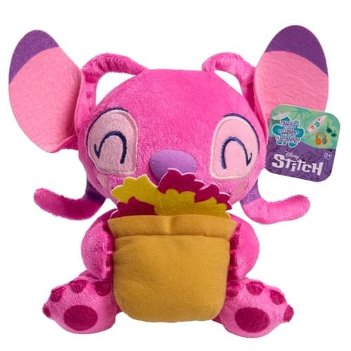Just Play Disney Stitch Small Plush Angel Toy for Kids Ages 2 Up  
Just Play Disney Stitch Soft Material Plush Angel Toy