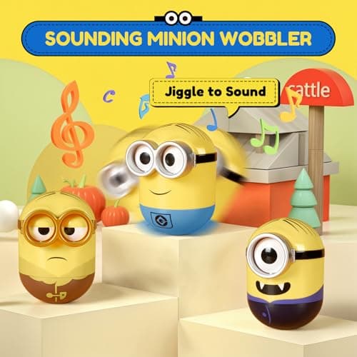Minions Blind Box Action Figures Musical Wobbler Toys for Kids Boys and Girls Birthdays Holidays
Minions Blind Box Actio