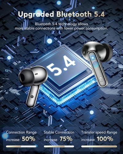 Real Time AI Translation Earbuds for Spanish/English Speakers - 144 Languages Accents Translator, 36H Playtime, 3-in-1