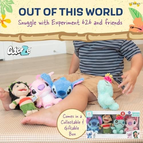 Disney Kids Lilo & Stitch Plush Gift Set for Toddlers