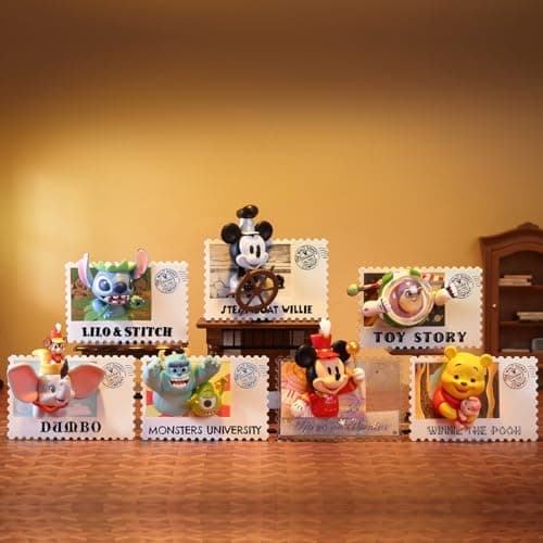 MINISO Disney Retro Stamp Collection Blind Box Toy for Collectors and Decor (Random One Figure)  
MINISO Disney Retro St