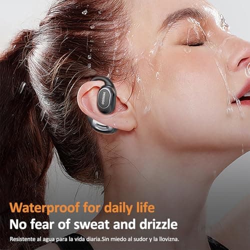 MINISO MS156 Al Translation Earbuds for Travel Business Learning, Black with 135 Languages & Accents Support