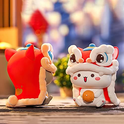 BEEMAI Mitao Cat with Love Series Random Designed Cute Figures Collectibles for Cat Lovers' Birthday Gifts
| BEEMAI Mit