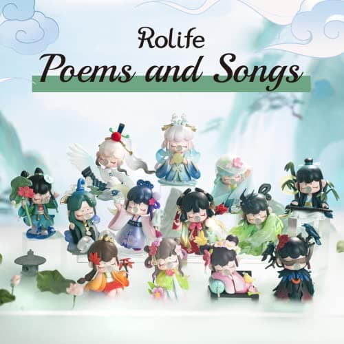 Rolife Nanci Blind Box Poems and Songs Series 1PC Exclusive Action Figure Box Gift for Kids Birthday Party
| Rolife Nan