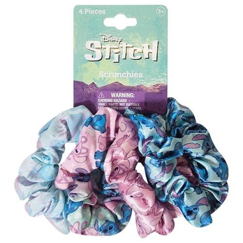 LUV HER Disney Stitch Scrunchies for Girls - Fun and Stylish Hair Accessories for Little Girls
| LUV HER Disney Stitch