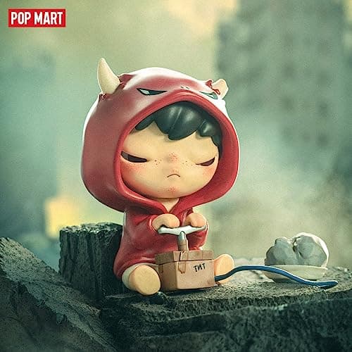 POP MART Hirono Mime Series Figures Random Design Action Figures Collectible Toys for Girls and Boys Home Decorations